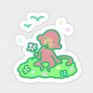 Spring Monkey! Sticker